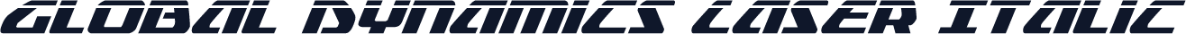 Global Dynamics Laser Italic