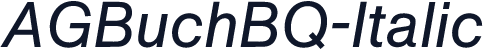 AGBuchBQ-Italic
