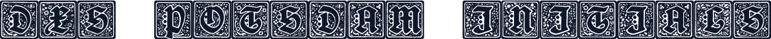 DXS Potsdam Initials
