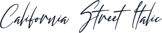 California Street Italic