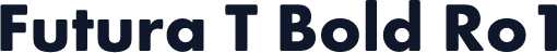 Futura T Bold Ro1