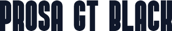 Prosa GT Black