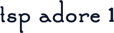 tsp adore 1