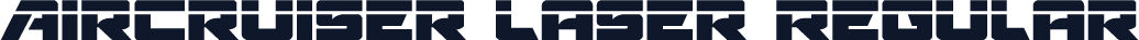 Aircruiser Laser Regular