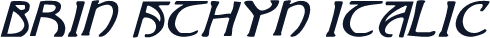 Brin Athyn Italic