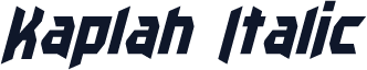 Kaplah Italic