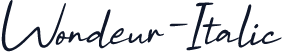 Wondeur-Italic