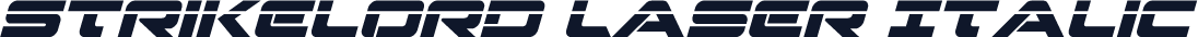 Strikelord Laser Italic