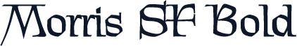 Morris SF Bold