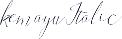 kemayu Italic