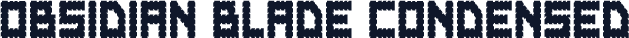 Obsidian Blade Condensed