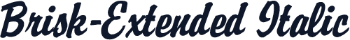 Brisk-Extended Italic