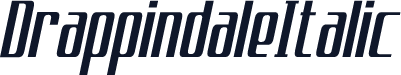 DrappindaleItalic