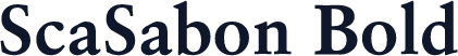 ScaSabon Bold