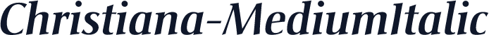 Christiana-MediumItalic