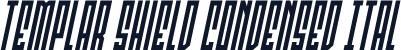Templar Shield Condensed Ital