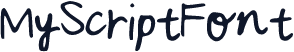 MyScriptFont