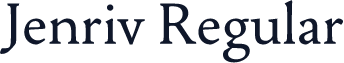 Jenriv Regular