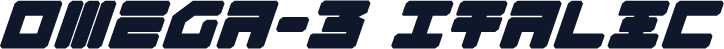 Omega-3 Italic