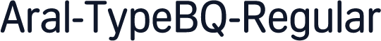 Aral-TypeBQ-Regular