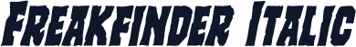 Freakfinder Italic