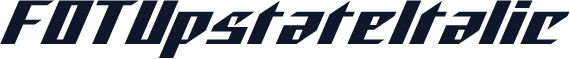FOTUpstateItalic