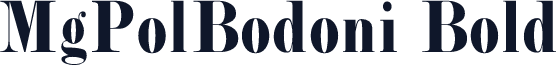 MgPolBodoni Bold