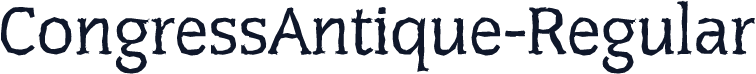 CongressAntique-Regular