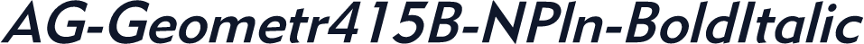 AG-Geometr415B-NPln-BoldItalic