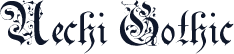 Uechi Gothic