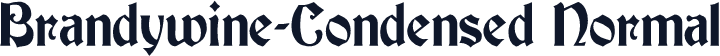 Brandywine-Condensed Normal