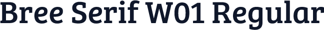 Bree Serif W01 Regular