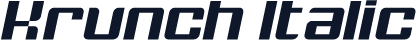 Krunch Italic