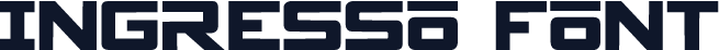Ingresso Font