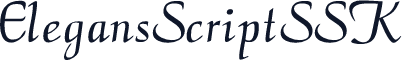 ElegansScriptSSK