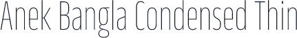 Anek Bangla Condensed Thin