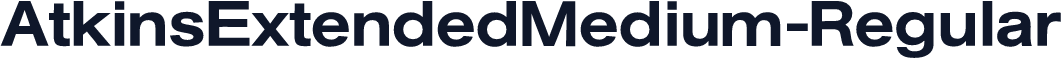 AtkinsExtendedMedium-Regular