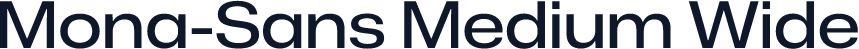 Mona-Sans Medium Wide