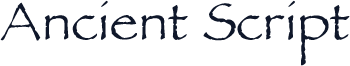 Ancient Script