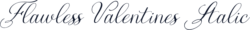 Flawless Valentines Italic