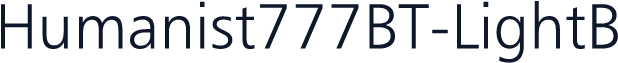 Humanist777BT-LightB