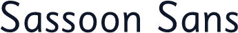 Sassoon Sans