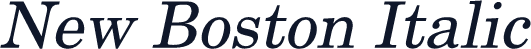 New Boston Italic