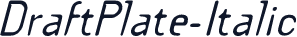 DraftPlate-Italic