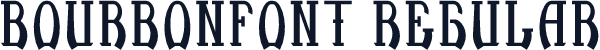 BourbonFont Regular