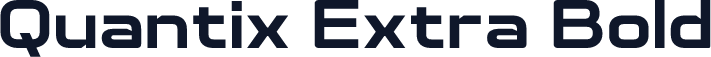 Quantix Extra Bold