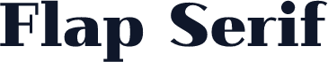 Flap Serif