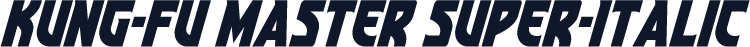 Kung-Fu Master Super-Italic