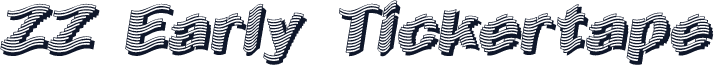 ZZ Early Tickertape