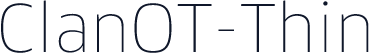 ClanOT-Thin